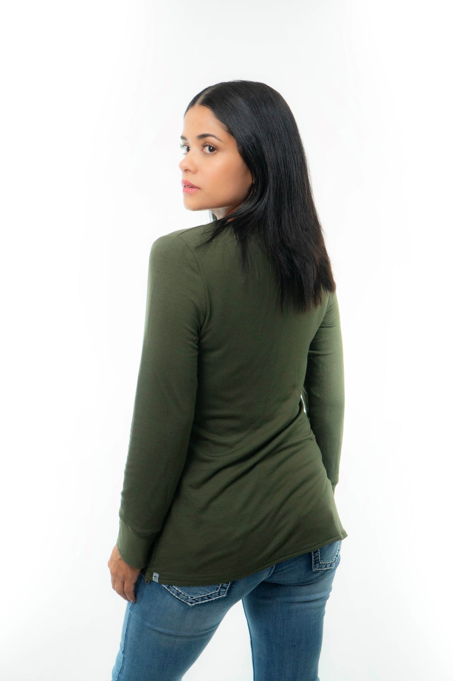 NEW YORK Top 4 in 1 Grün/Blumen