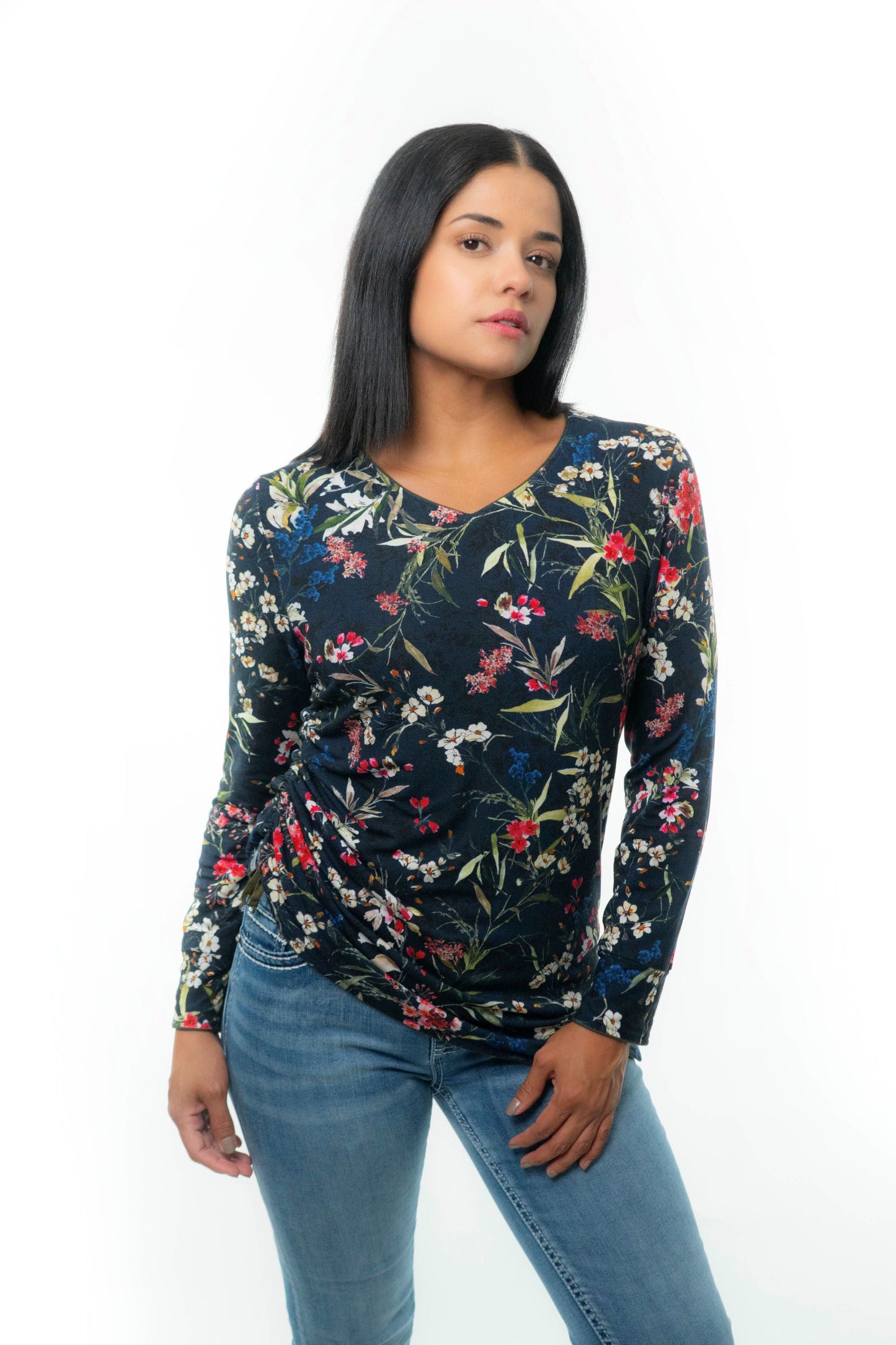 NEW YORK Top 4 in 1 Navy/Floral