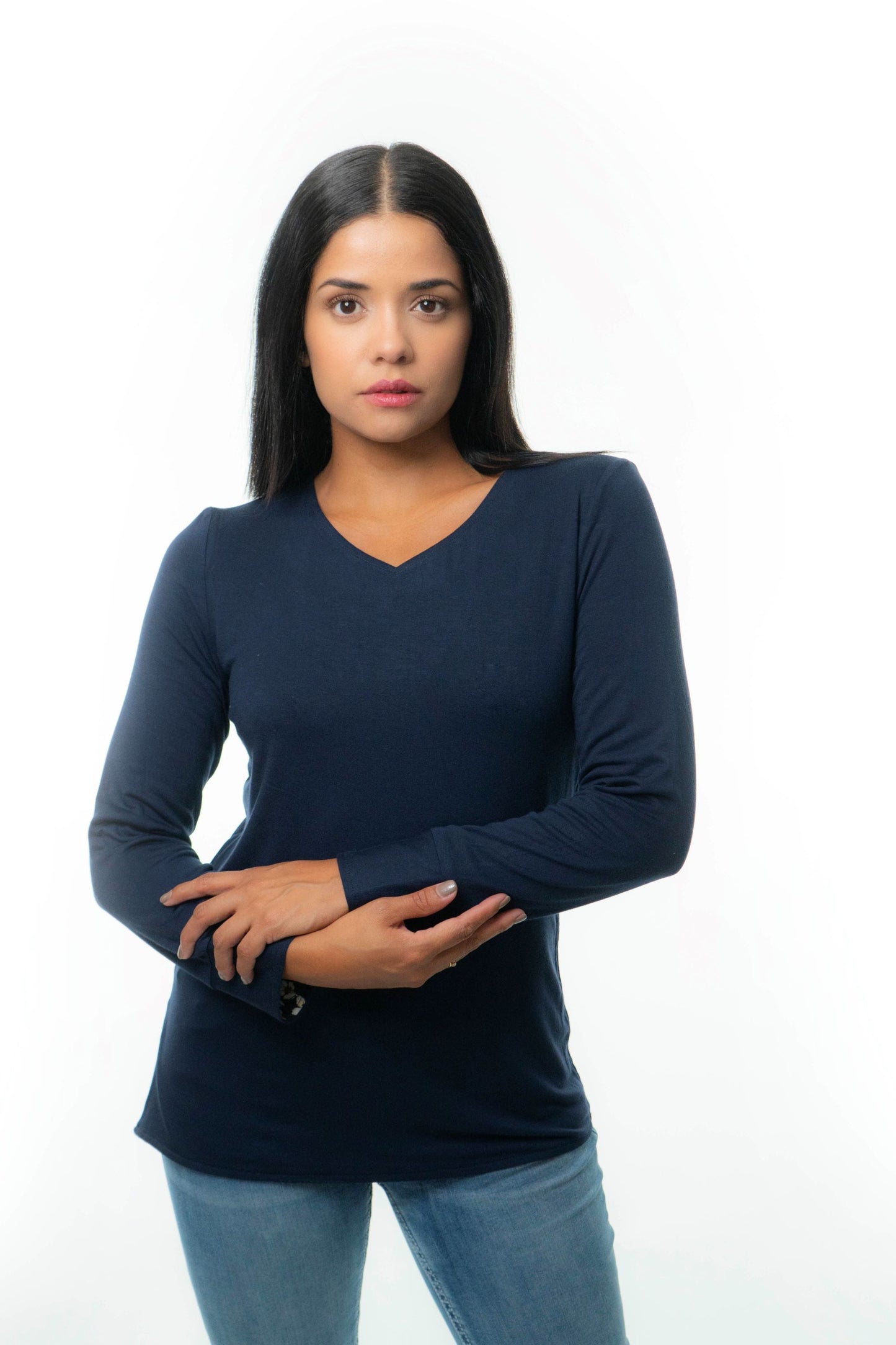 NEW YORK Top 4 in 1 Navy/Floral