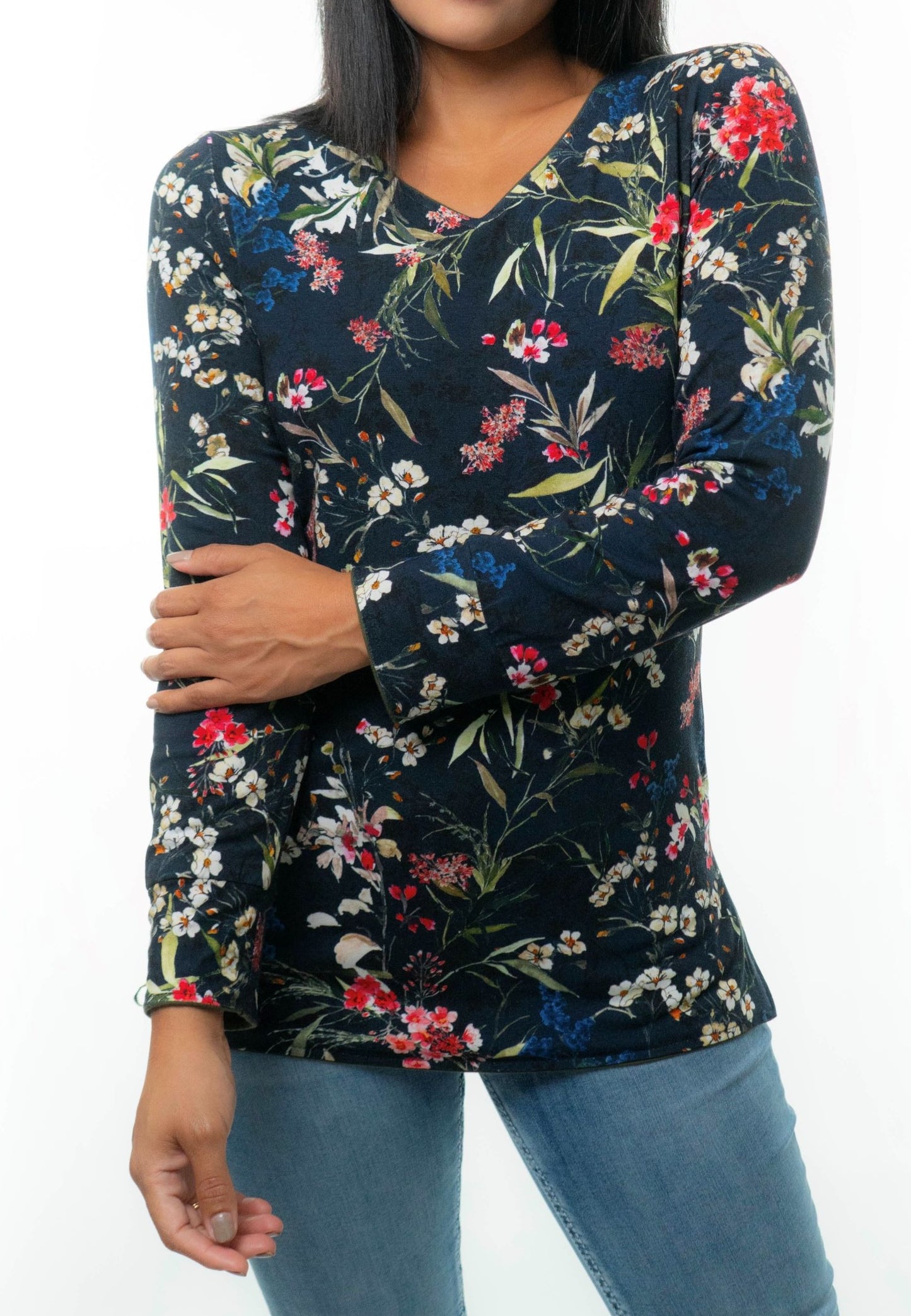 NEW YORK Top  4 in 1 Green/Floral