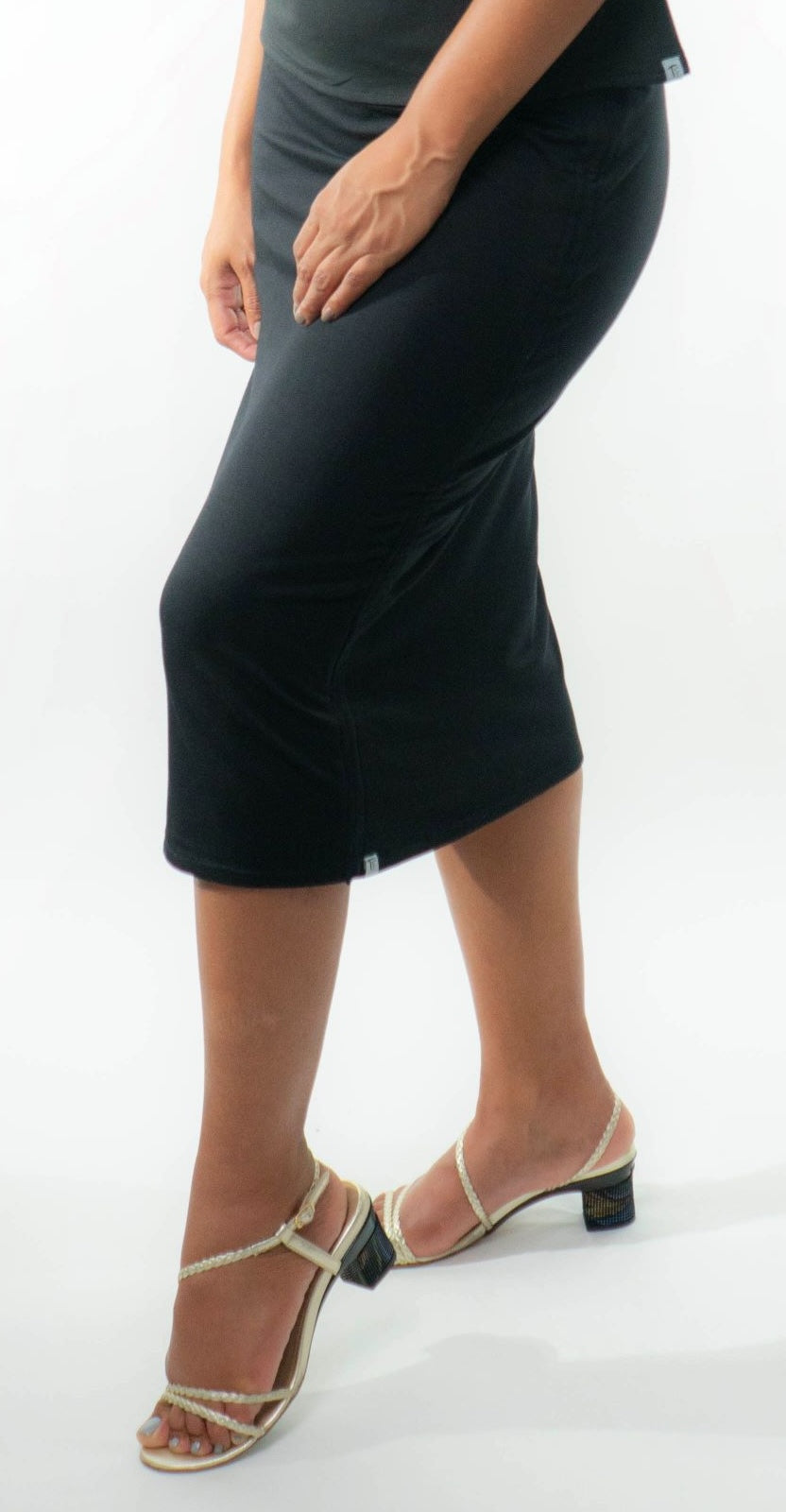 VALENCIA Skirt 8 in 1. Black/B&W Print